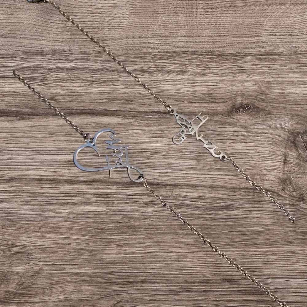 🩷3 for $15: 2-Piece Faith-Based Silver Bracelets, Faith & Amazing Grace, NWOT